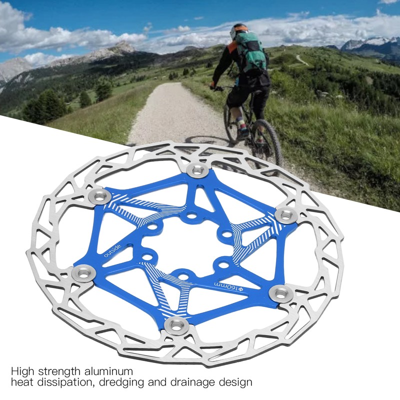 160mm Bicycle Floating Brake Disc Bike Brake Disc Rotor with