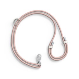 RHINOSHIELD Waterproof and Durable TPU Crossbody Phone Lanyard | Adjustable, Extra loop to hang Airpods, Keys and Card Holders, Durable Strap with Trendy Colors - Pale Pink