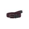 Redbridge Braided Belt Elastic Flexible Adjustable Unisex Stretch Belt, Bordeaux