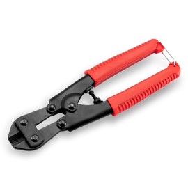 Home Pro Hardware 8"Mini Bolt Cutter,Labor-Saving Type Wire Cutters,Sharp Carbon Steel Blade for Wire,Thin Cables, Chains, Smaller Nails and Screws,with Adjusting Screw and Safety Lock