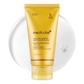 Medicube Kojic Acid Tumeric Night Wrapping Mask 75ml Todo Tipo De Piel
