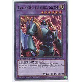 Evil Hero Lightning Golem - SGX3-ENA25 - Common - 1st Edition