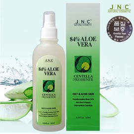 JNC Aloe Vera Centella Freshener 180ml / Skin Toner for Oily Skin / 제이엔씨 JNC 알로에베라 센텔라 후레쉬너 180ml스킨 토너 지성피부용