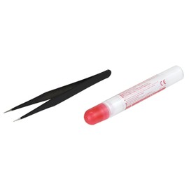 Kawada PS-07 Paper Nano Tweezers & Bond Set, For Ages 12 and Up, Paper Craft Kit, Miniature Kit, Interior