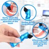 Tioncy 10 Pcs Mini Denture Cleaning Brush Set Hygiene Denture