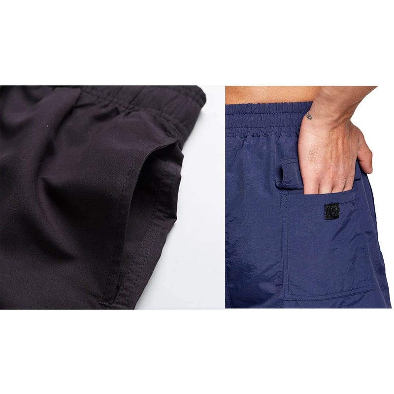 JustSun Men's Quick-Drying Board Shorts with Mesh Lining and Adjustable