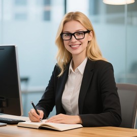 kimorn Blue Light Blocking Glasses,Anti Eyestrain & UV Protection, Rectangle Frame Glasses for Women and Men (Black Frame)