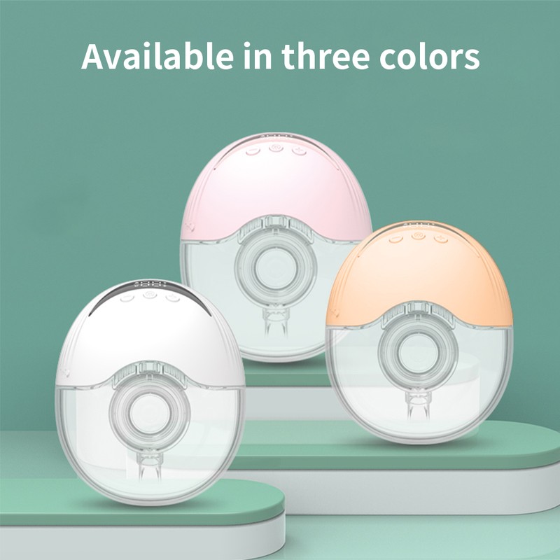 2PCS Hands Free Breast Pump Wearable Electric Breast Pump Lightweight