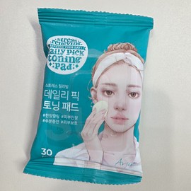 Arial Daily Pick Toning Pad 57g, 30 pieces, 3 pieces / 아리얼 데일리 픽 토닝패드 57g 30개 3개