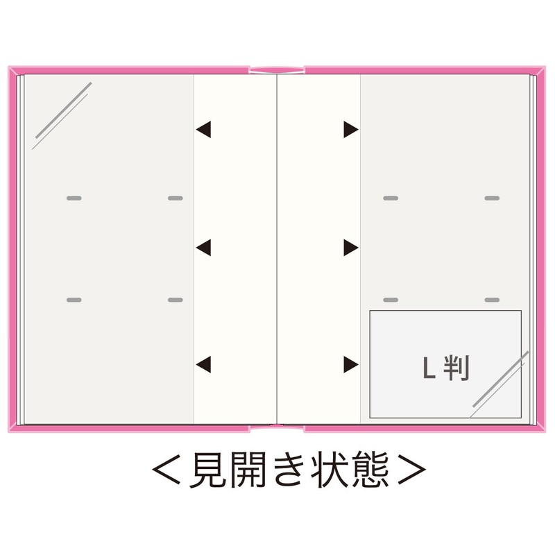 Nakabayashi BPL-240-1-B, Round-Back Book Type, Large Size, 3 Tiers, Holds