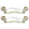 CHENJIN 2PCS R7S Ceramics Lamp Base Socket Lamp Holder Conveter