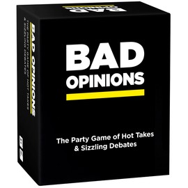BAD OPINIONS Party Game - The Hilarious Adult Card Game of Hot Takes & Sizzling Debates - Perfect for Fun Parties and Board Games Night with Your Friends