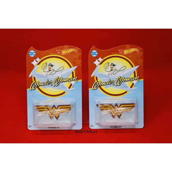 Hot Wheels DC Wonder Woman Invisible Jet Collector Edition Mail