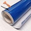 DIYAH 6D High Gloss Blue Carbon Fiber Vinyl Bubble Free