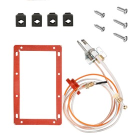 SP20075 SP20305A Pilot and Igniter Assembly Replacement Kit,Compatible with Rheem, Protech, GE,Water Heater Pilot Assembly Natural Gas Water Heater Parts,Including Pilot Assembly, Burner Door Gasket