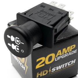 20 AMP Upgrade Blade Clutch PTO Switch Replaces Ferris 1000Z Series IS4000Z IS4500Z F50XT F160Z F200XT F150XT