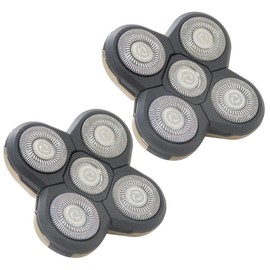 GRABOTE 2025 New 2-Pack Replacement Shaver Heads for Remington Pro Model XR7000, XR7100, XR7200