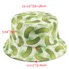 Gadfary Reversible Bucket Hat for Women Summer Travel Fisherman Cap,