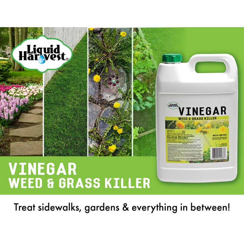 Liquid Harvest Vinegar Weed & Grass Killer - Gallon -
