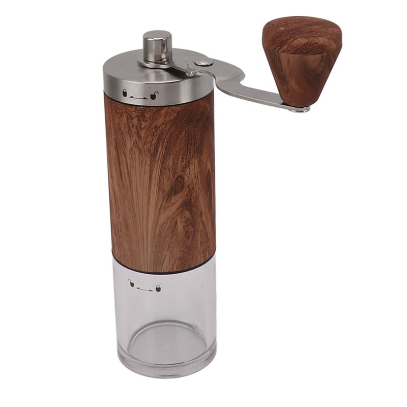 Manual Coffee Grinder Stainless Steel Adjustable Grind Size Detachable Manual