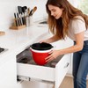 KITOART Silicone Bowl Liners with Lids for KitchenAid 5 QT