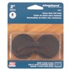 SHEPHERD HARDWARE 9867 PAD FLT HD ADHSV BRWN 2IN Pack of 6