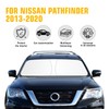 Windshield Sun Shade for Nissan Pathfinder 2013-2020 Foldable Sun Visor