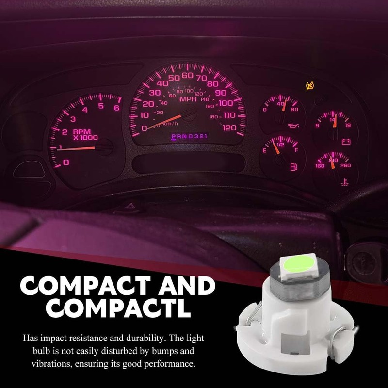 10PCS T4.2 Led Bulb Neo Wedge 10mm Base, Car Interior