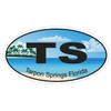 Generic Tarpon Springs Florida Oval Bumper Sticker D1178