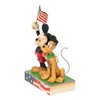 A Banner Day (Mickey and Pluto) Patriotic Figurine