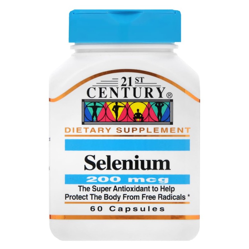 21st Century Selenium, 200 mcg, 60 Capsules
