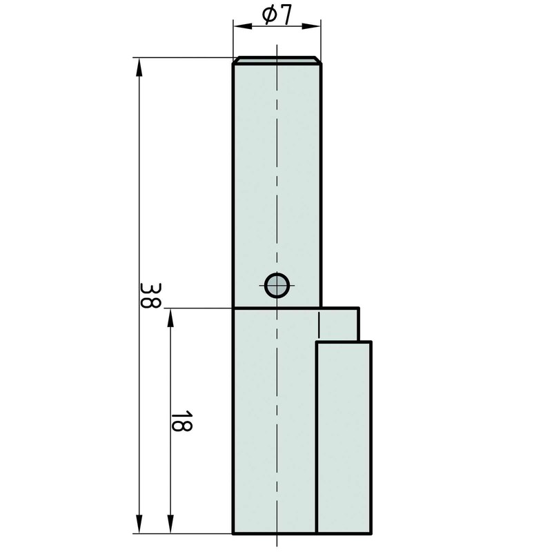 2 x BASI® Keyhole Locks SS12 for Deadlock Room Doors