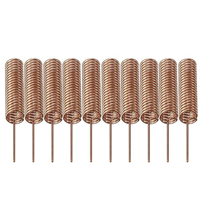 Youmile 10-Pack 433MHz antenna Helical Spiral Spring Remote Control for