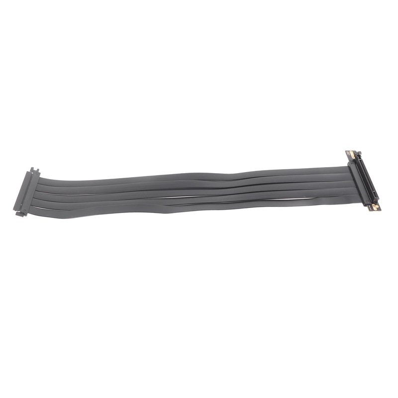 PCIE 4.0 X16 Extender Right Angle 64GB/s Shielded Plug and