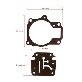 The ROP Shop | Carburetor Repair Kit for 1976 OMC, Johnson, Evinrude 25HP, 25653E, 25652E, 25603E