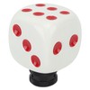 Dice Shape Shift Head Resin Gear Shifting Lever Knob Transmission