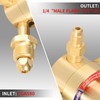 BO WELD Nitrogen Regulator with 0-800 PSI, CGA580 Inlet Connection