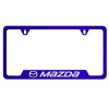 MVP Blue License Plate Frame for Mazda