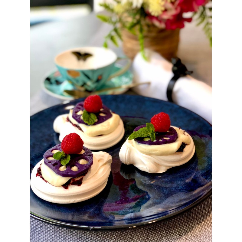 Butterfly & Elderflower Lotus Root Slices, 60 Slices per Jar