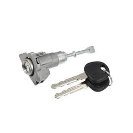 ACROPIX 1 Set Door Lock Cylinder Set Kit with 2 Keys for Hyundai Elantra 2011-2016 1.8L 2.0L Left Driver Side Door Lock Set Tumbler with Key 81970-3XA00 819703XA00 LH Metal Car Parts