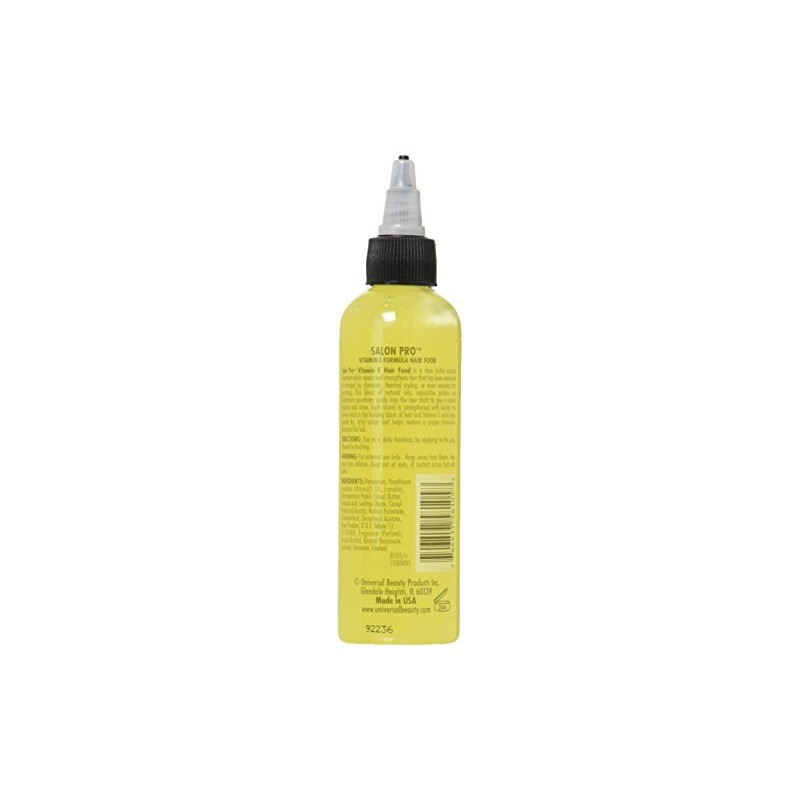 Salon Pro Hair Food, Vitamin E Formula With Shea Butter,
