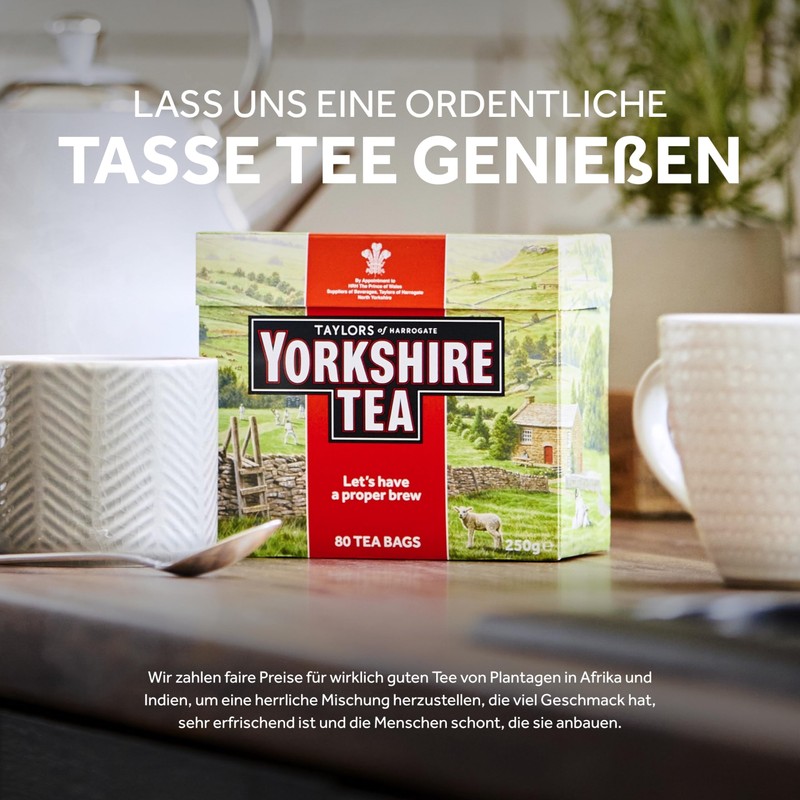 Taylors of Harrogate One Cup Yorkshire Tea 600 per Pack