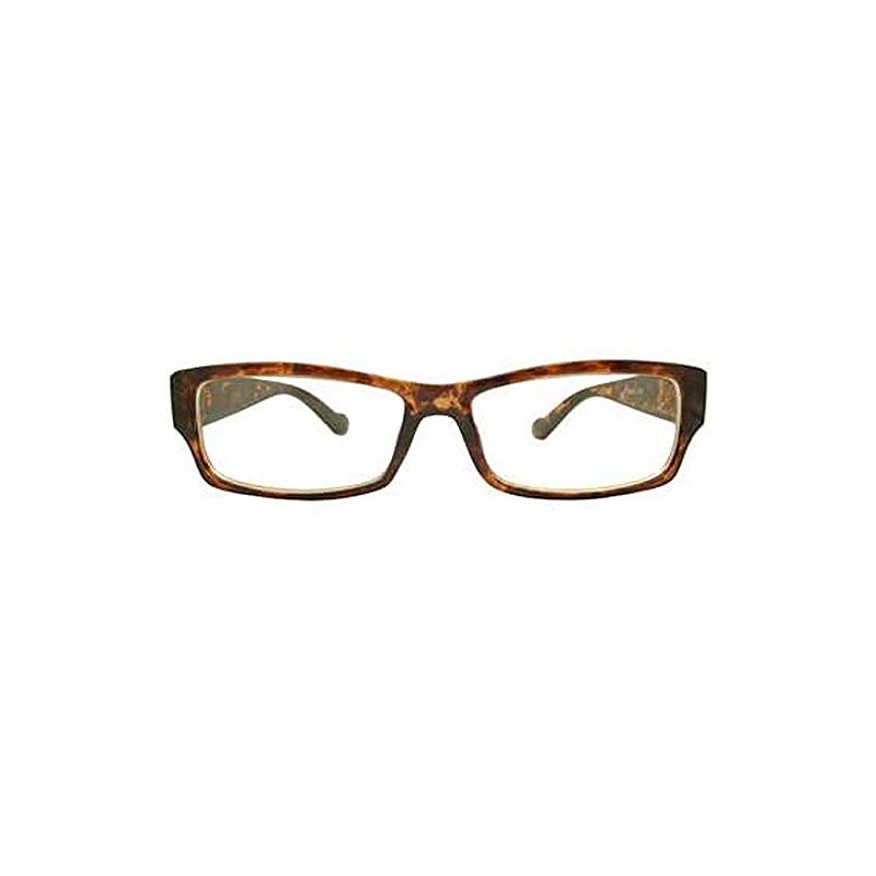 TY2883 Simple Design Date Glasses, 2 Demi/Clear