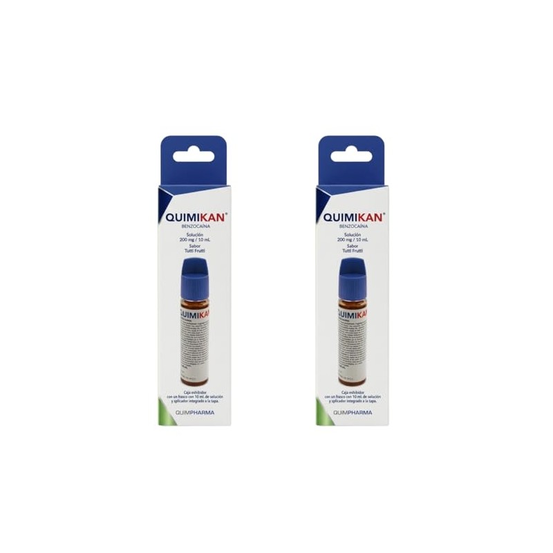 Quimikan Benzocaína 200 mg/1 mL Solución Tópica Bucal | Alivio