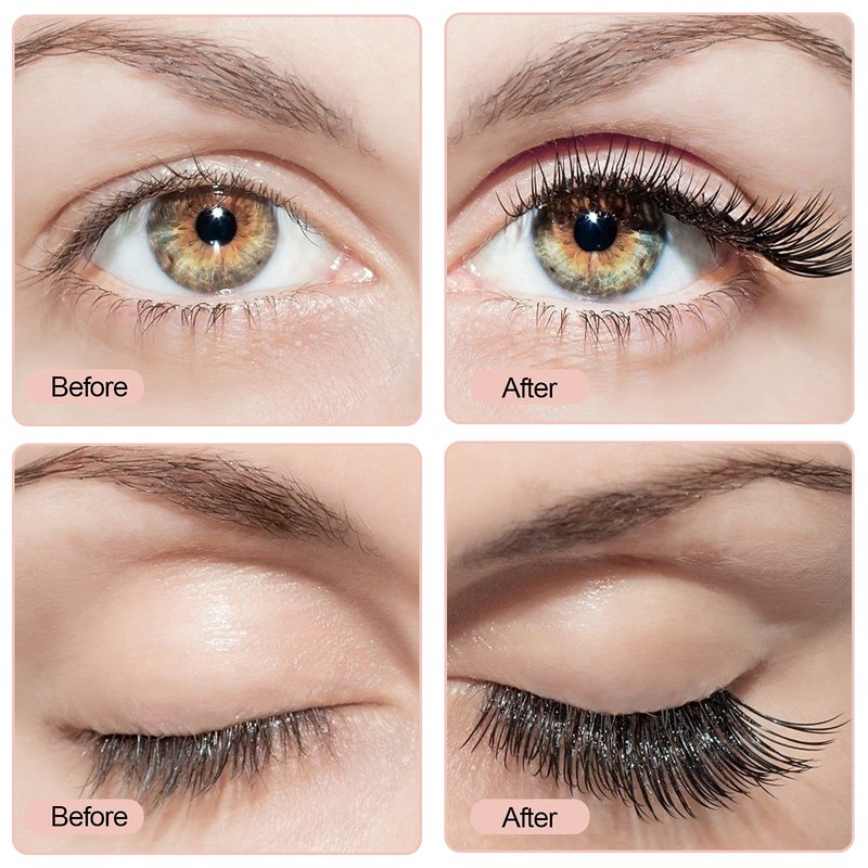 BILEYCHA Upgrade 3D Natural Magnetic Eyelashes,Lightweight Magnetic Eyeliner and Eyelashes