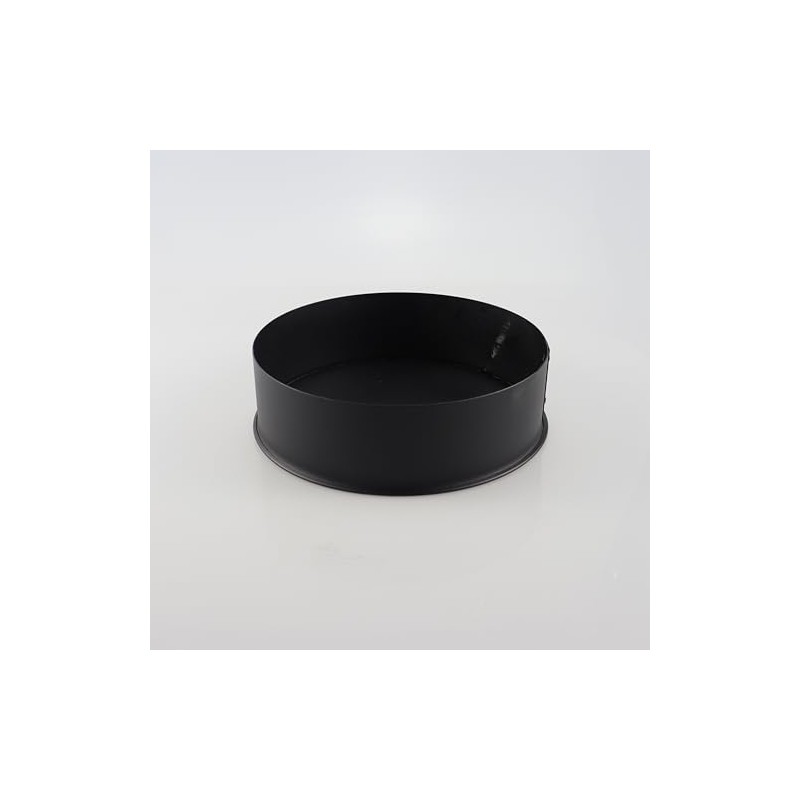 xyocx Replacement BM0030 Black Matte 24 ga. Steel Pipe End