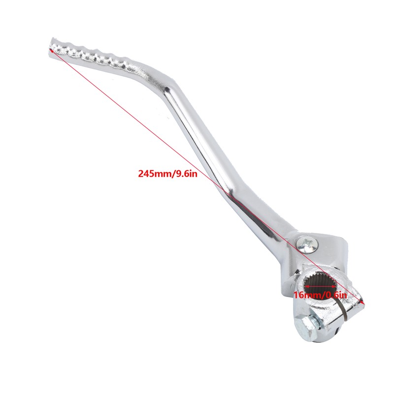 Motorcycle Kickstart Lever Pedal Steel Alloy Smooth Surface Fit for