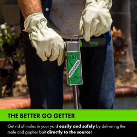 Yard Butler Gopher/Mole Bait Applicator - Gardening Tool for Safe & Easy Pest Control - No Digging Needed - Durable & Sturdy Bait Applicator - Mole, Vole & Gopher Killer | Yard Butler
