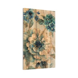 Retro Floral 1 Gang No Device Blank Wallplate Decorative Wall Plate Cover Electrical Switchplate for Farmhouse Bathroom Kitchen House Home