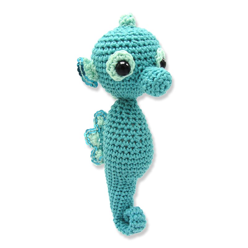 Hardicraft HC-40CK55 Molly the Seahorse Crochet Pack, Cotton, Sea Blue,
